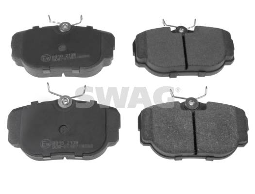set placute frana,frana disc 22 91 6353 SWAG
